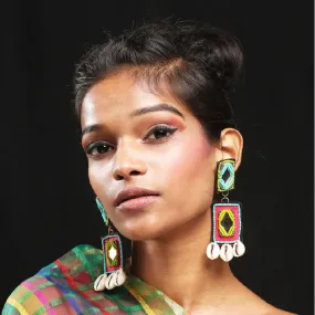 Kasak Hand Embroidered Earring