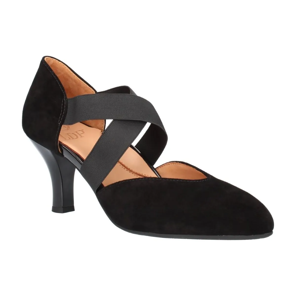 L’Amour Des Pieds Women's Bishar Black Suede