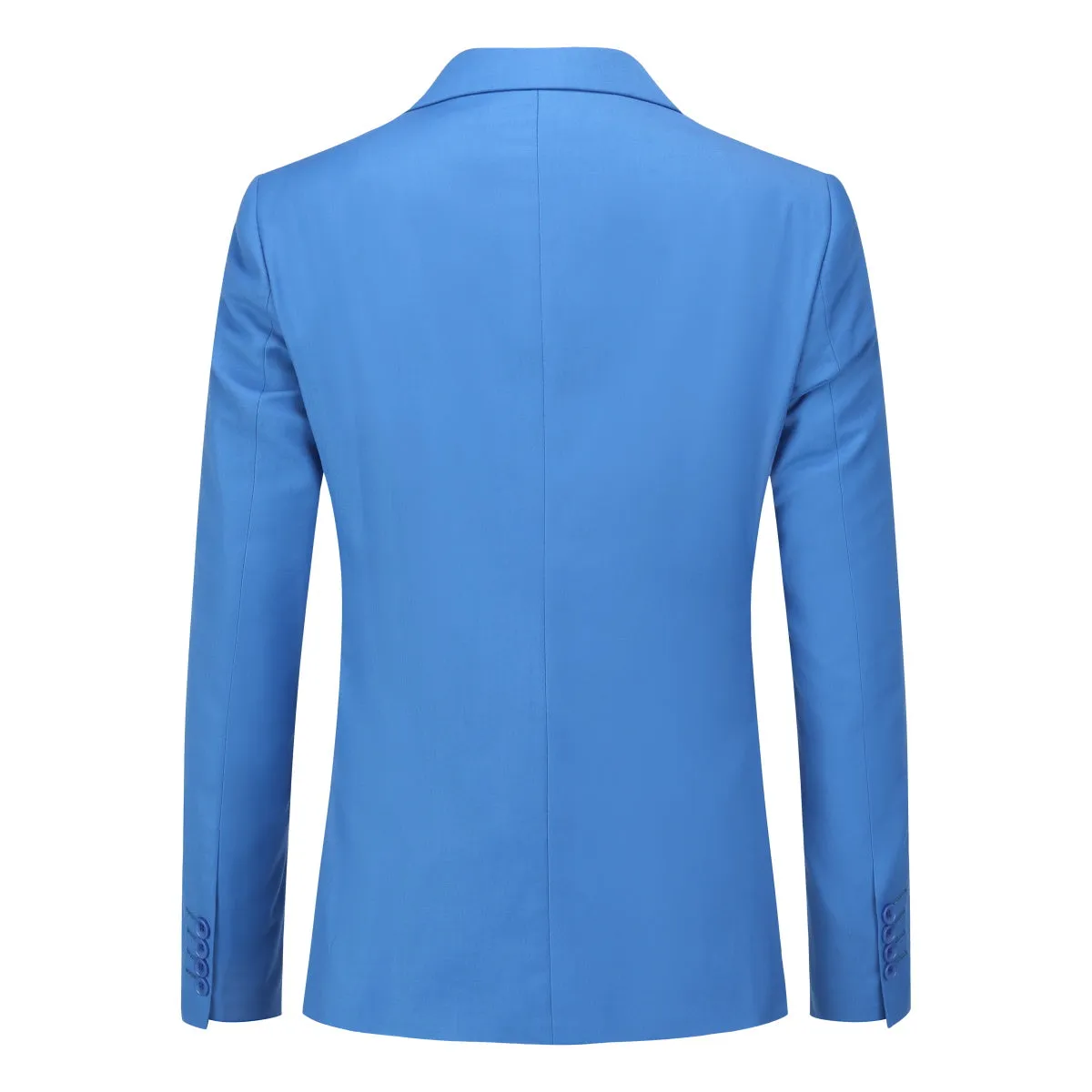 Light Blue Stylish Blazer One Button Casual Blazer