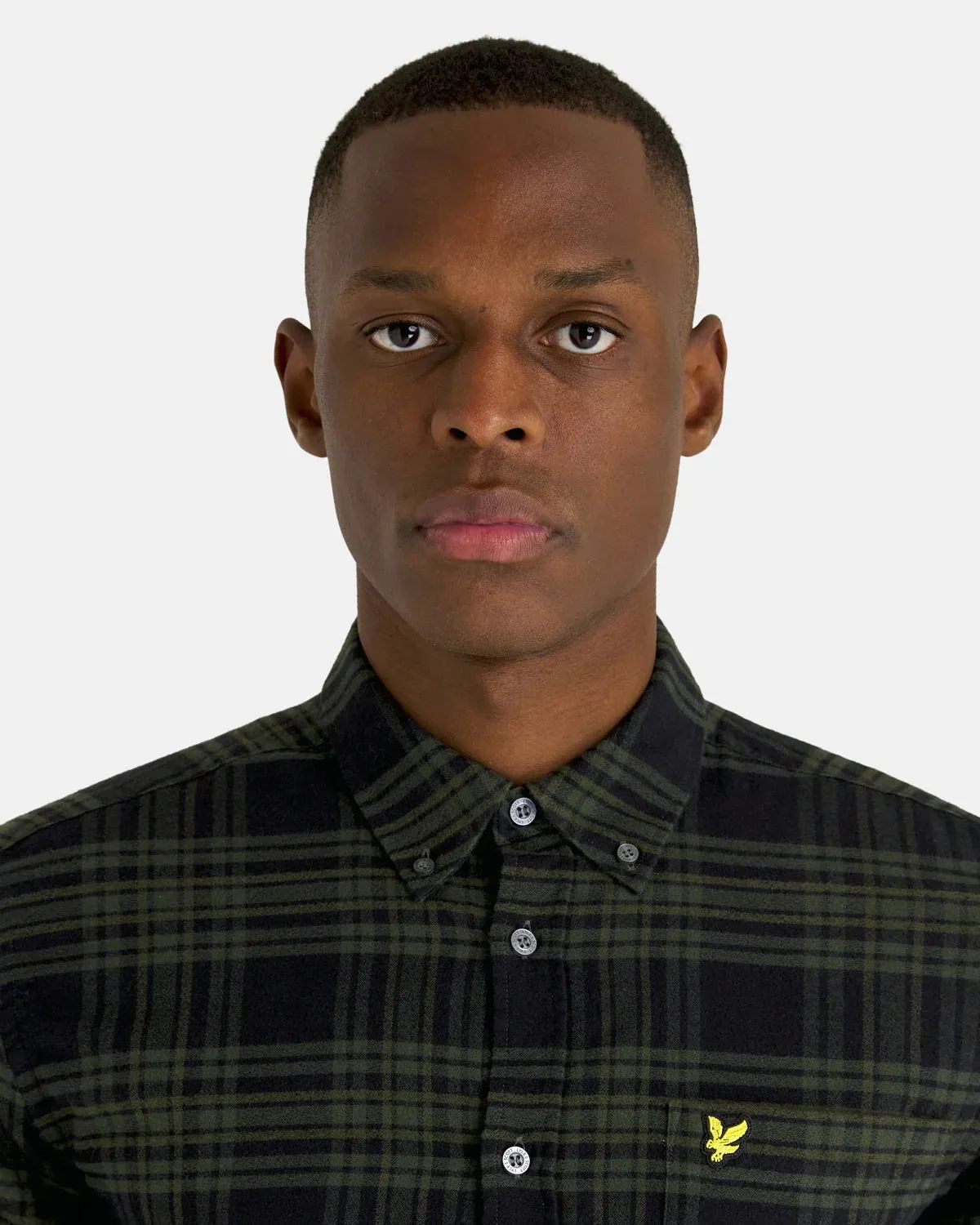 Lyle & Scott Mens Check Flannel Shirt