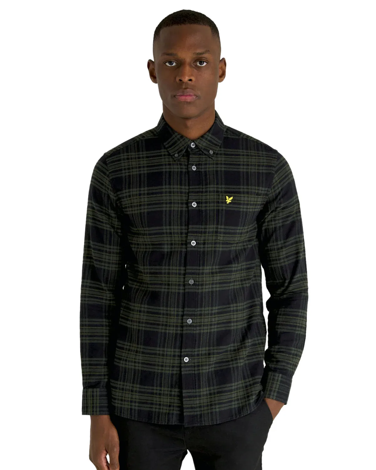 Lyle & Scott Mens Check Flannel Shirt