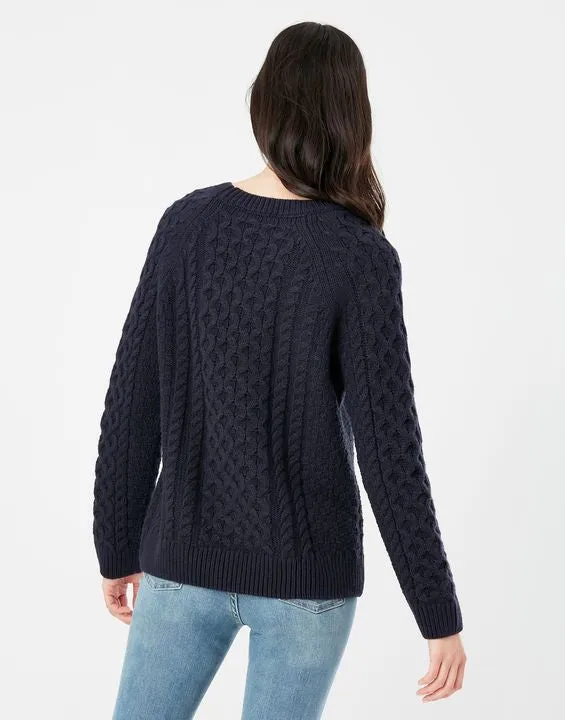 Mavis Heritage Cable Sweater Women's