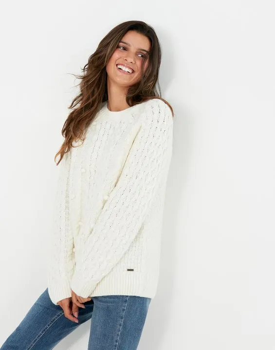 Mavis Heritage Cable Sweater Women's