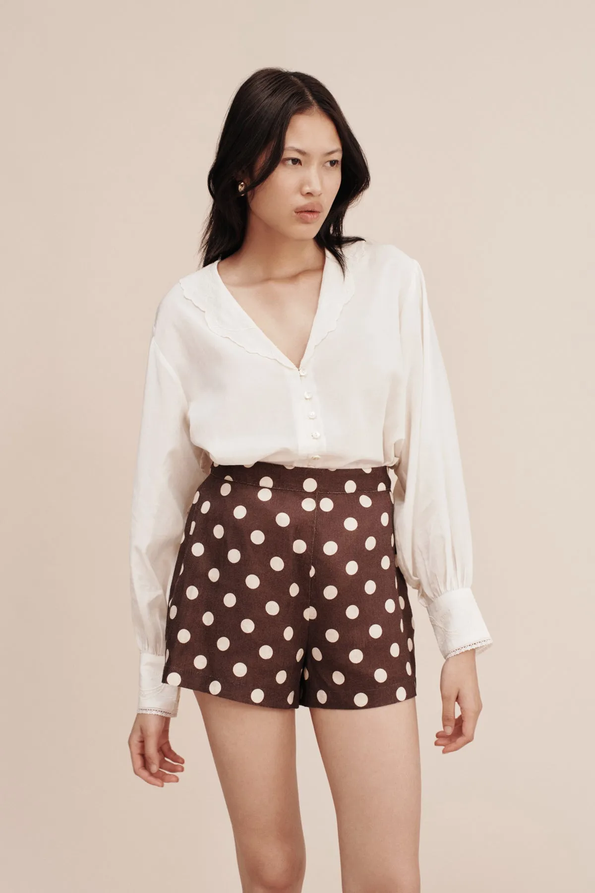 MYLAH SHIRT - CREAM