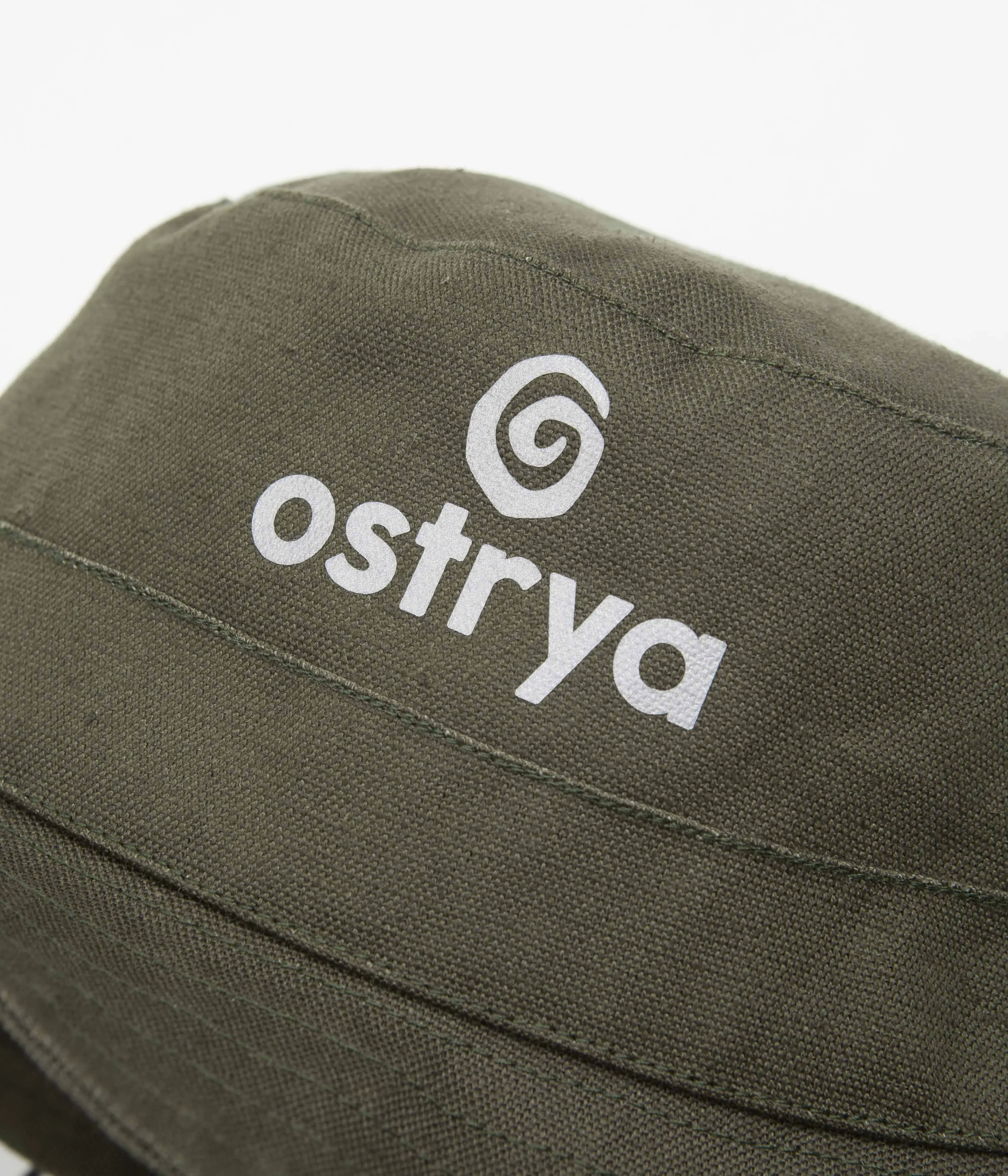 Ostrya Otis Hemp Bucket Hat - Forest Night