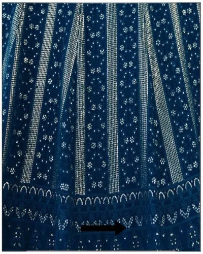 Peacock Blue Georgette Wedding Wear Designer Heavy Lehenga Choli Set