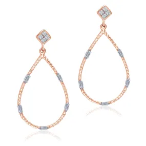 Rose Gold Diamond Legendary Earrings