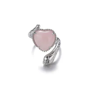 Rose Quartz Ring