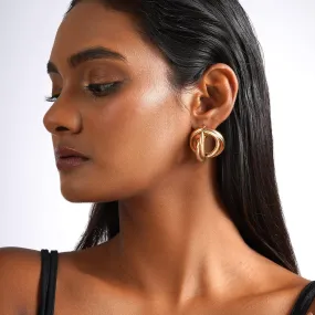 Sapphira Gold Earrings