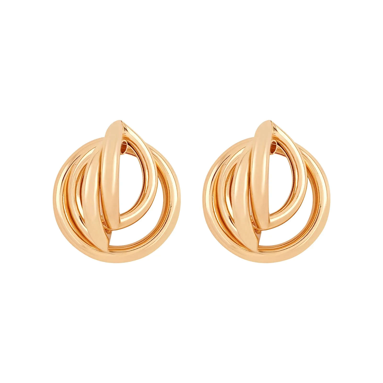 Sapphira Gold Earrings