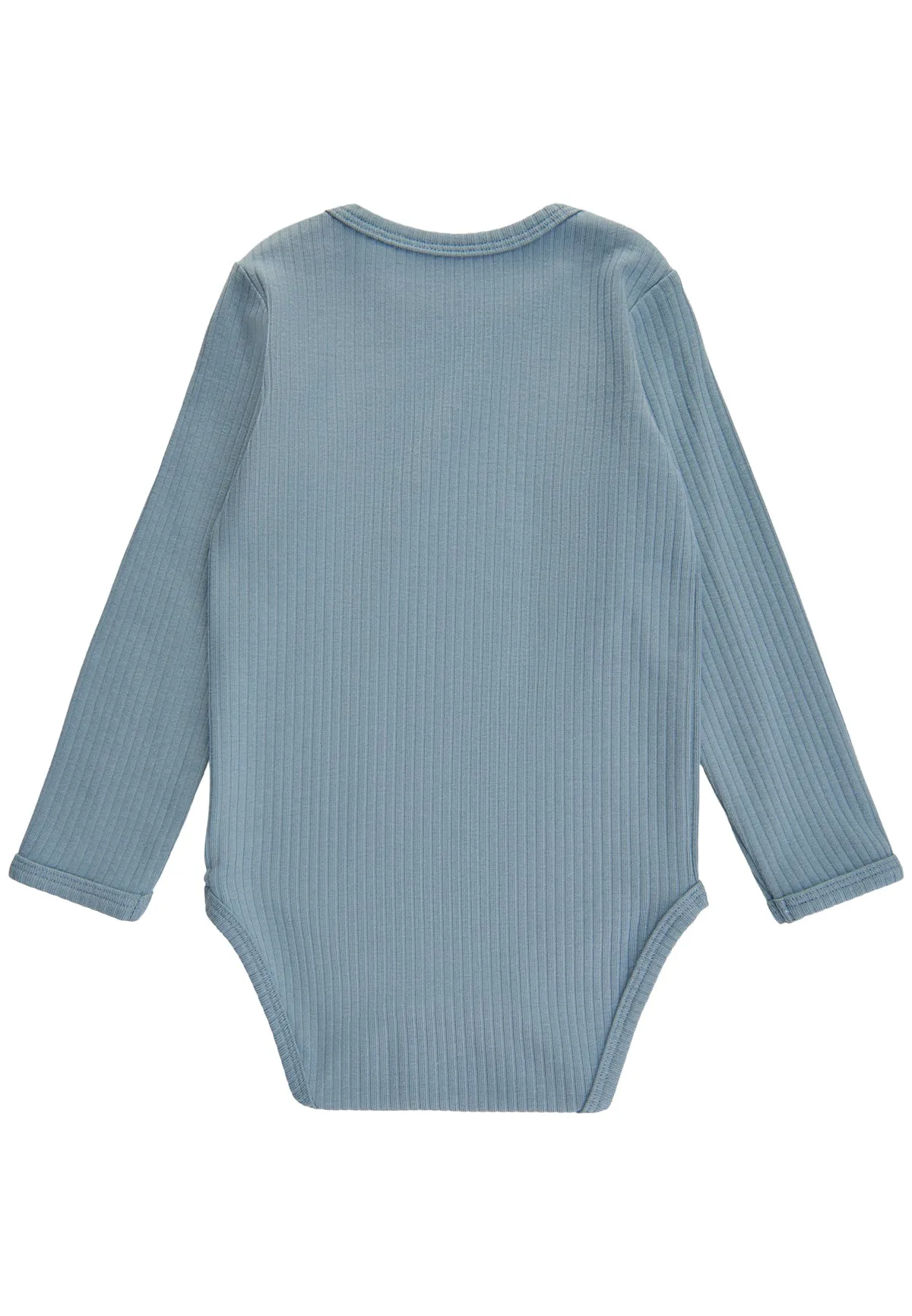 SGGalileo Wide Rib L/S Bodysuit - DUSTY BLUE