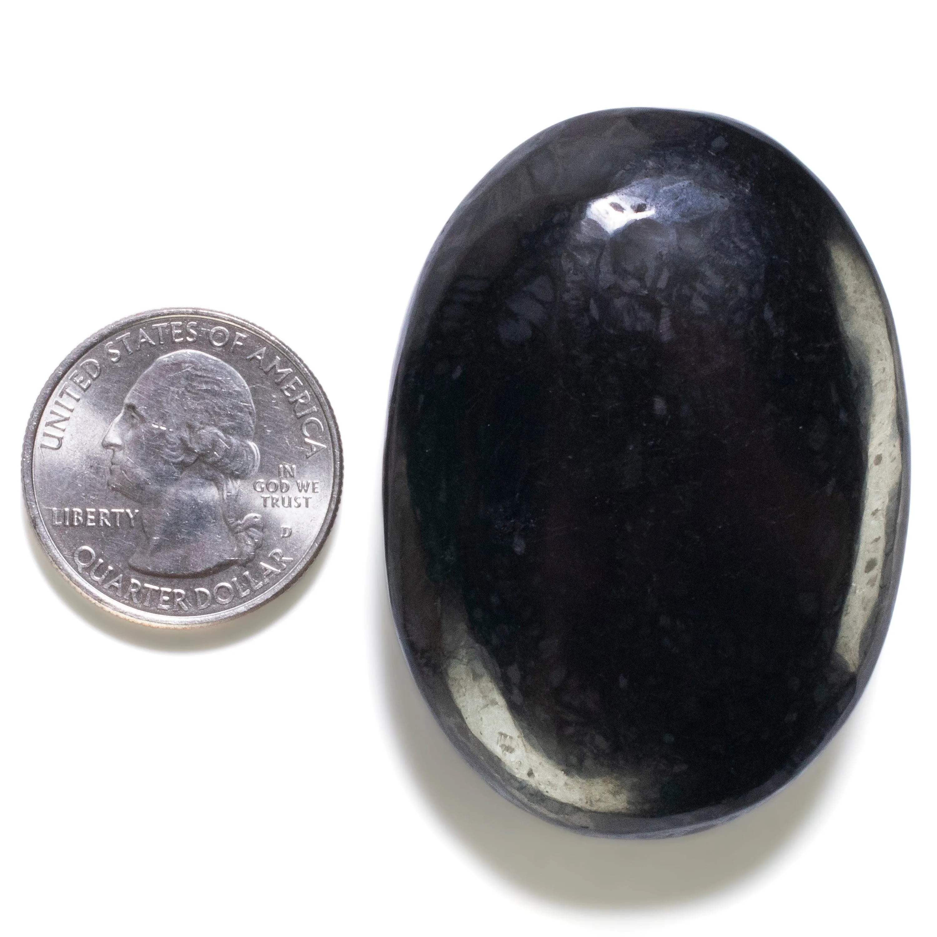 Shungite Palm Stone