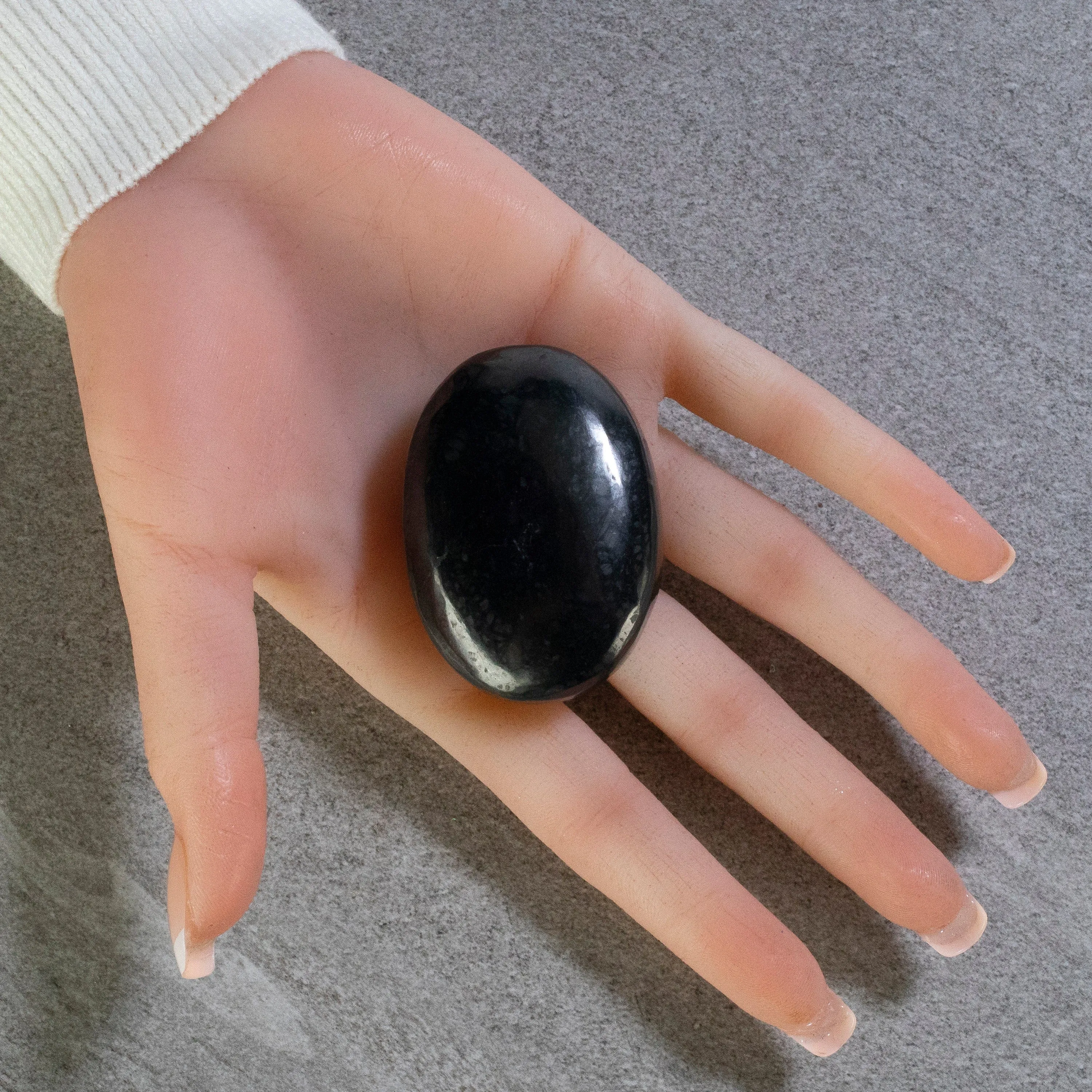 Shungite Palm Stone