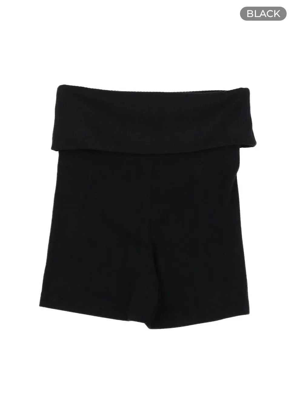 Solid Cotton Micro Skort CA402