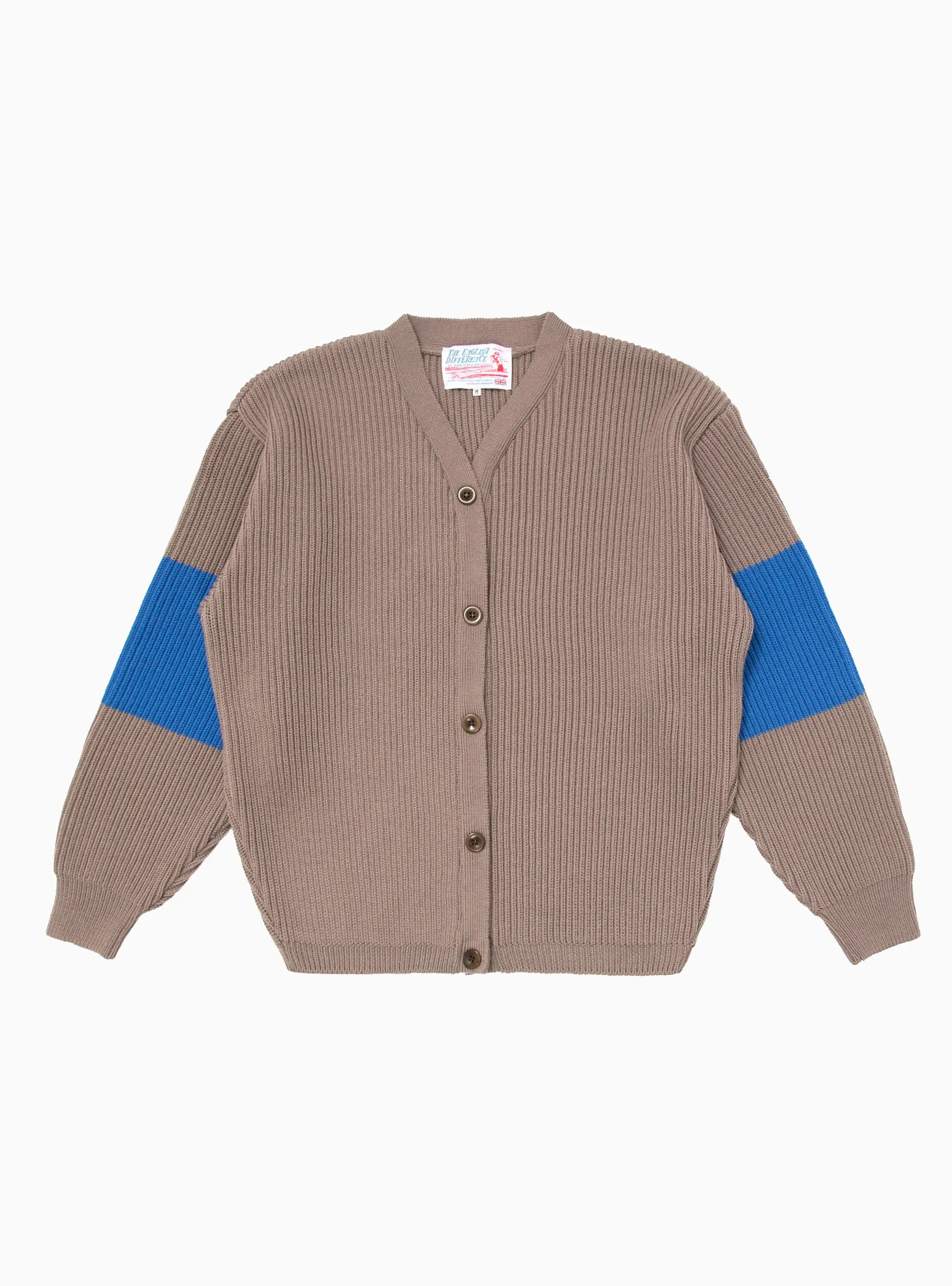 Sports Merino Wool Cardigan Earth