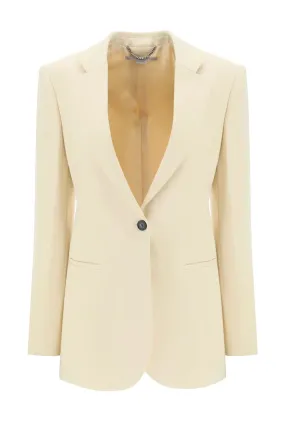 Stella McCartney Slim Fit Tailored Blazer - Butter