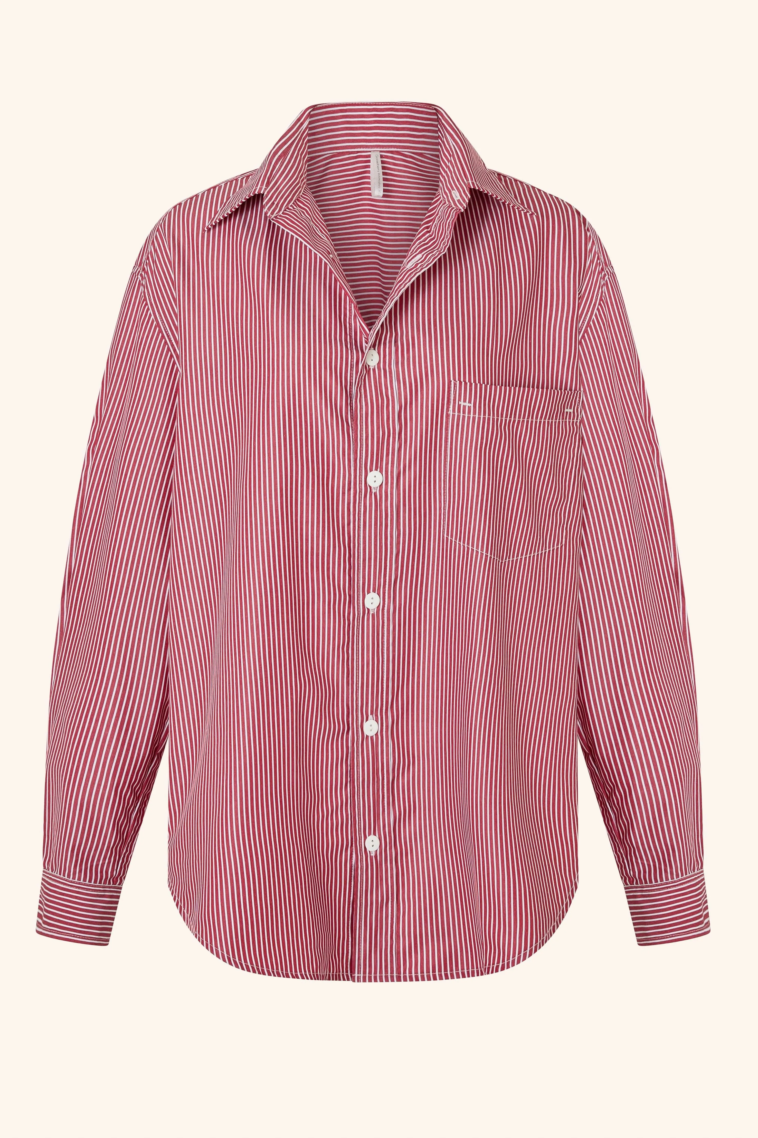 Striped Shirt Red