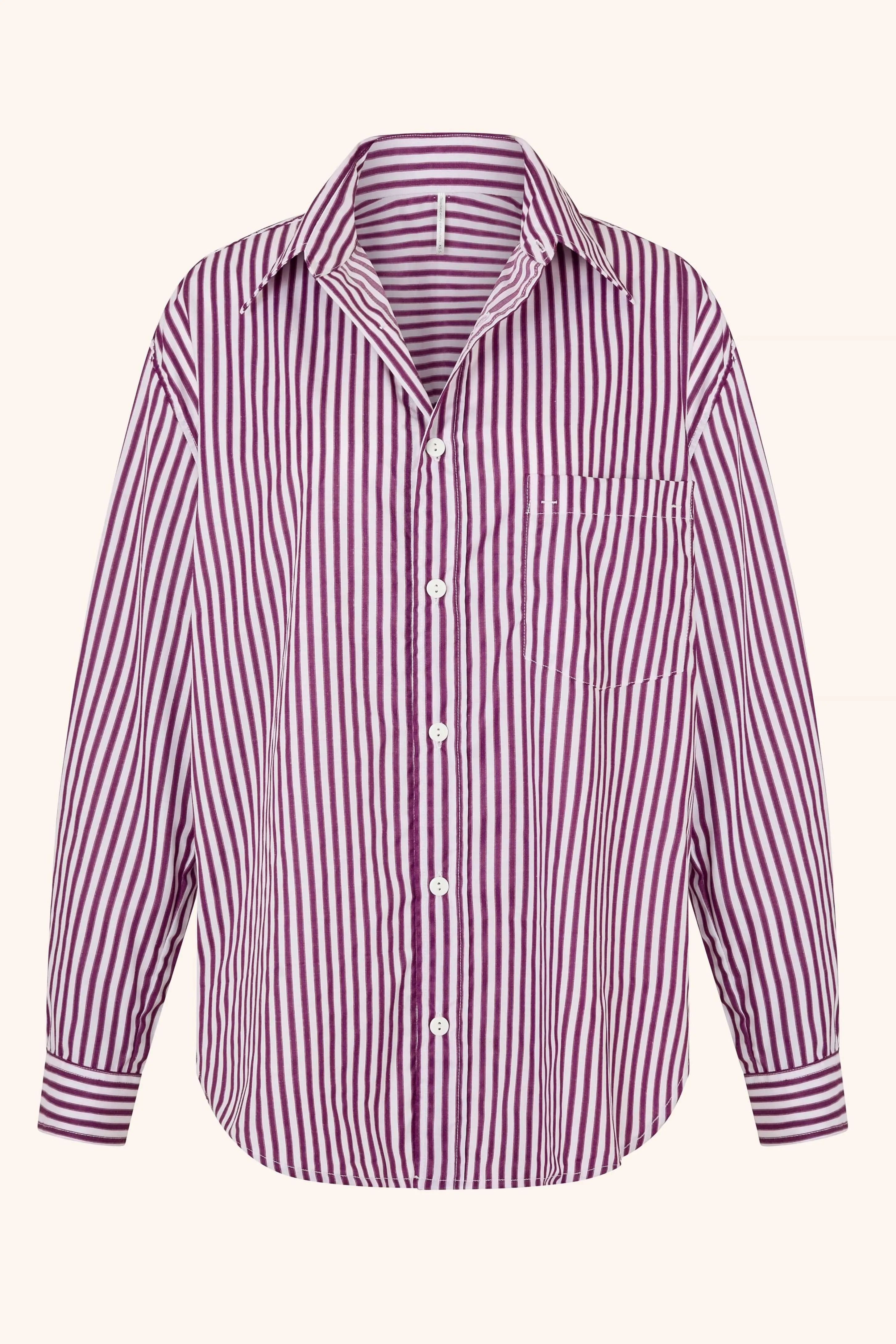 Striped Shirt Red