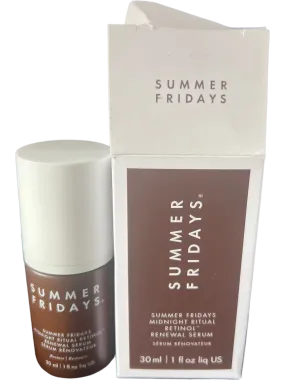 Summer Fridays Midnight Ritual Retinol Renewal Serum 1 Oz / 30 ML