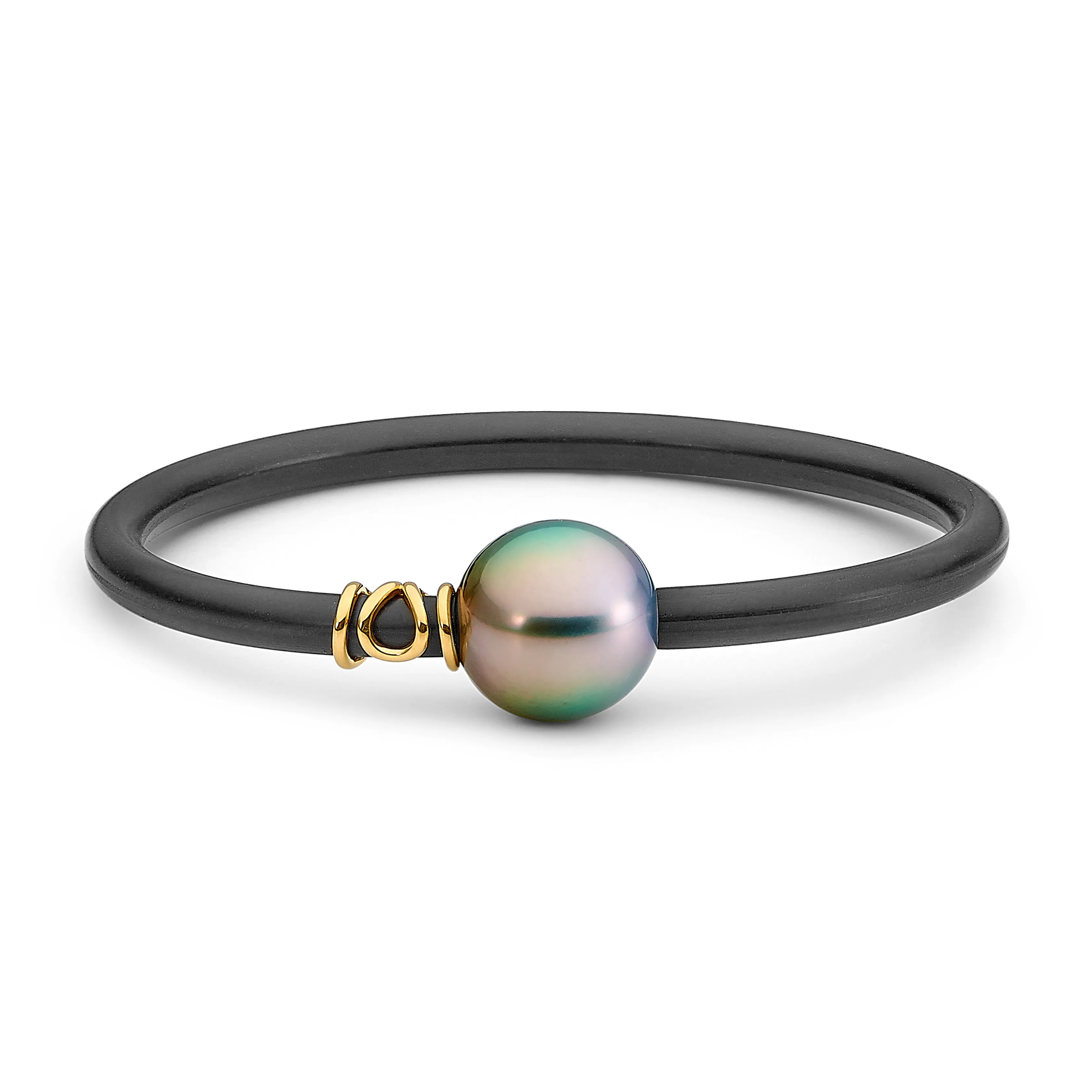 Tahitian South Sea Oval Pearl Bangle