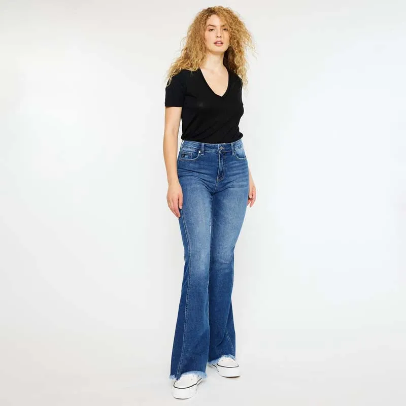 The Annika High Rise Flare Jeans