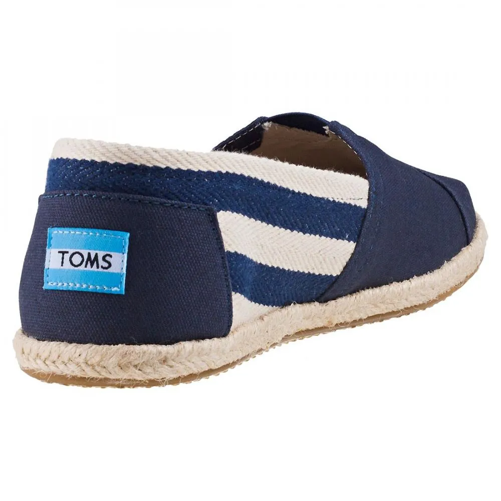 Toms Classic University 10005418 navy Stripe