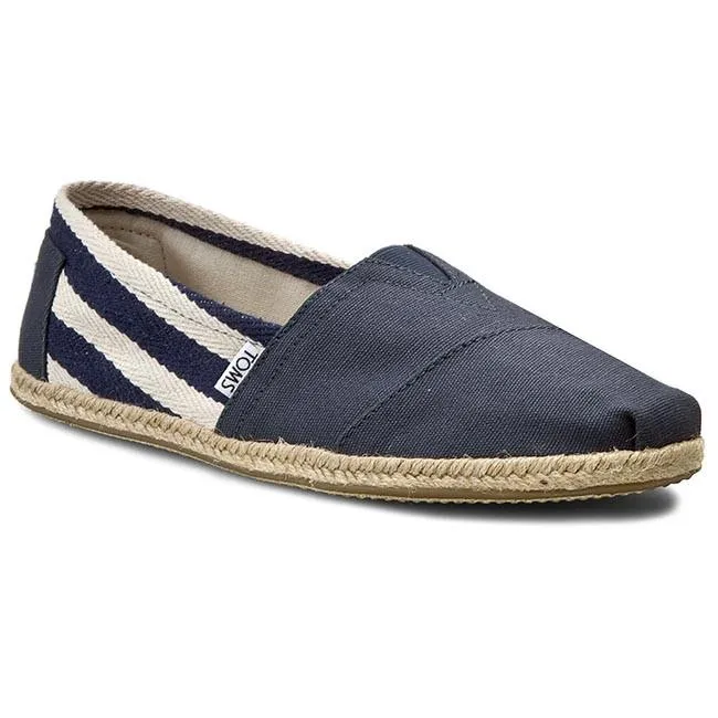 Toms Classic University 10005418 navy Stripe