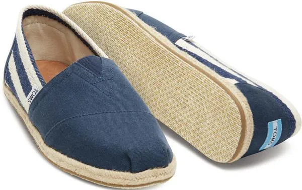 Toms Classic University 10005418 navy Stripe