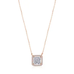 Two Tone Gold Diamond Legendary Necklace