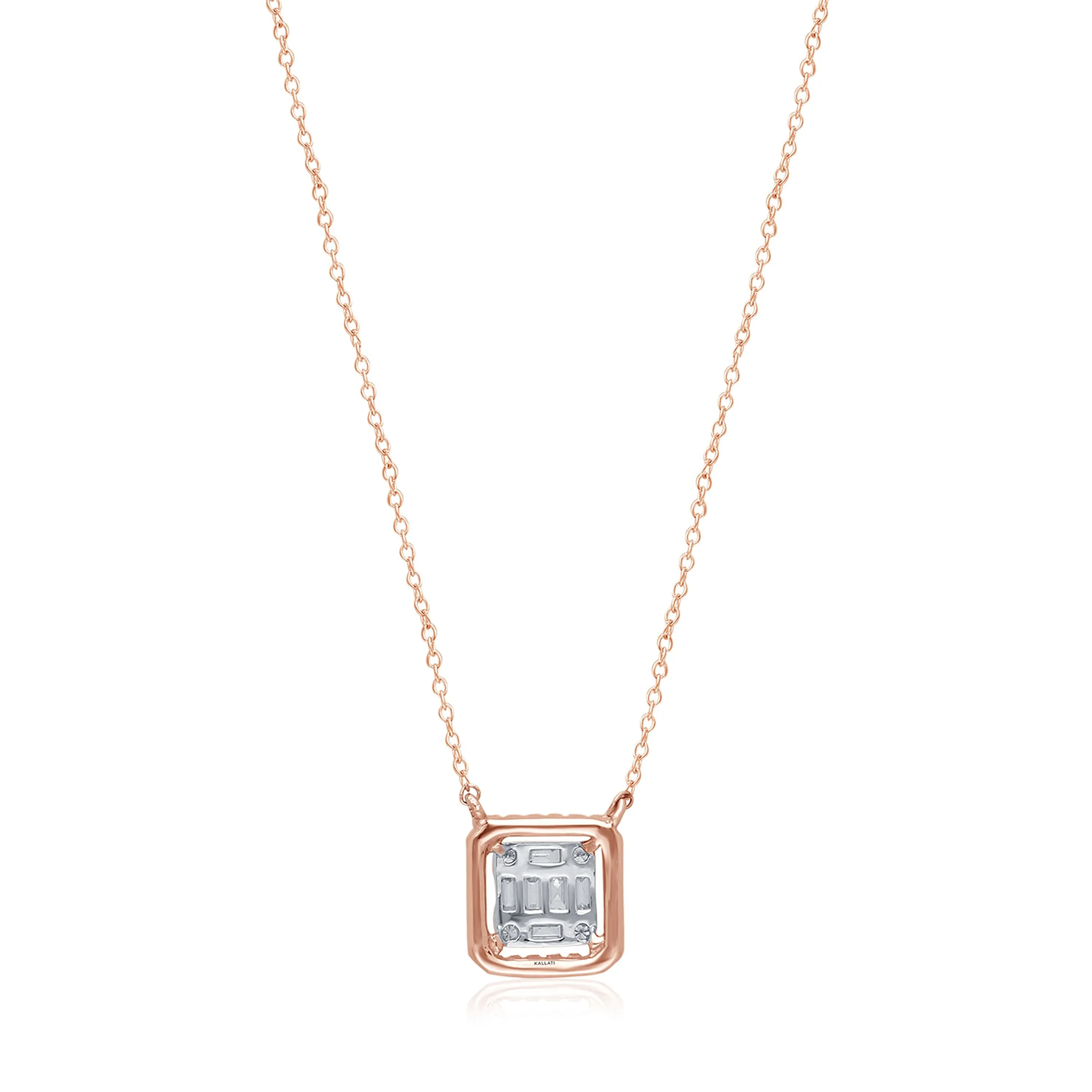 Two Tone Gold Diamond Legendary Necklace