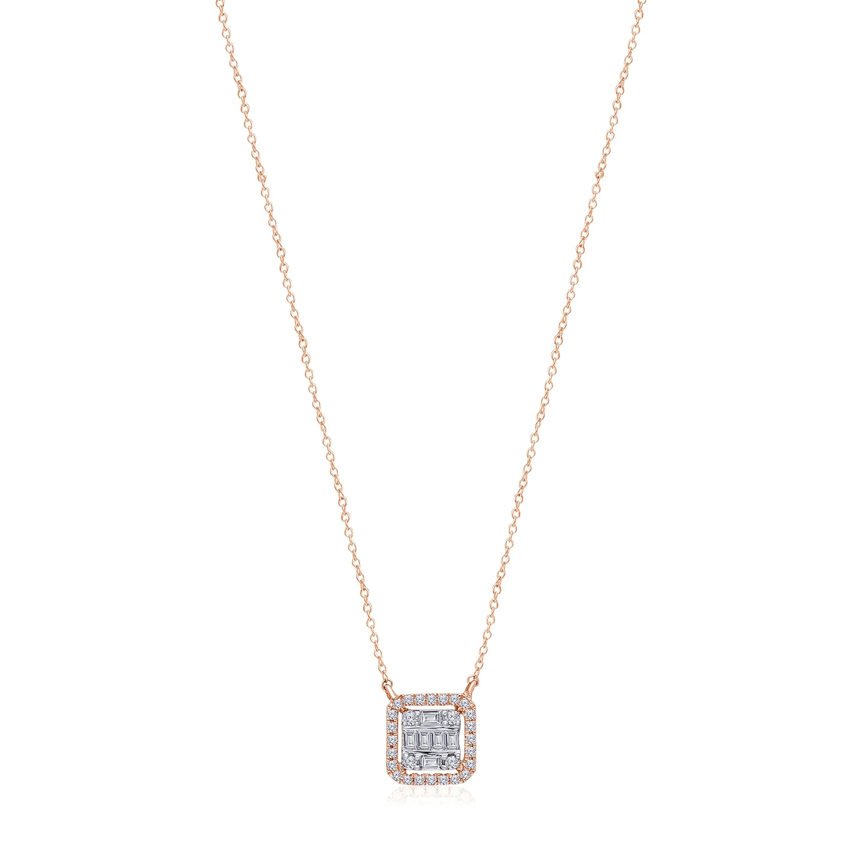 Two Tone Gold Diamond Legendary Necklace