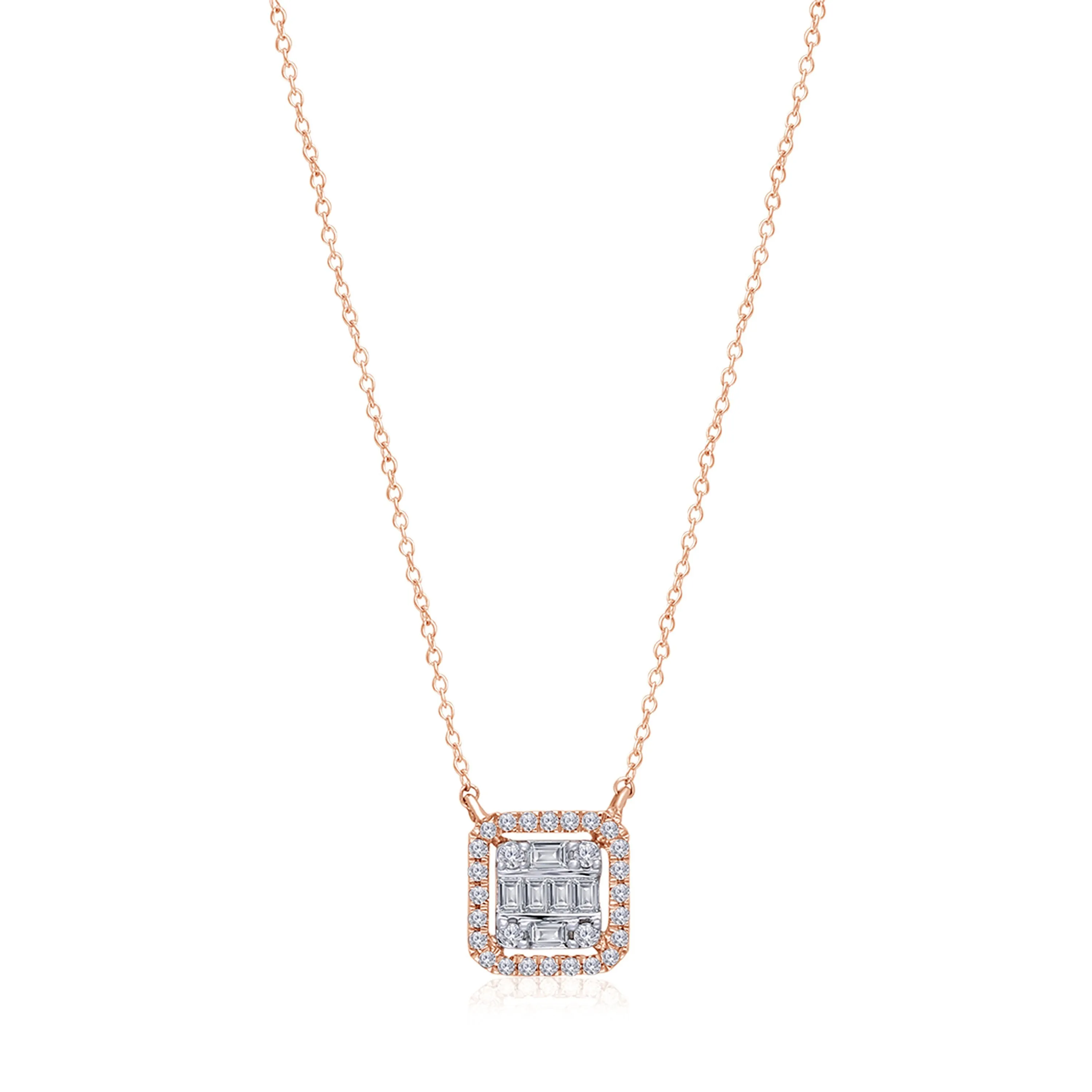 Two Tone Gold Diamond Legendary Necklace