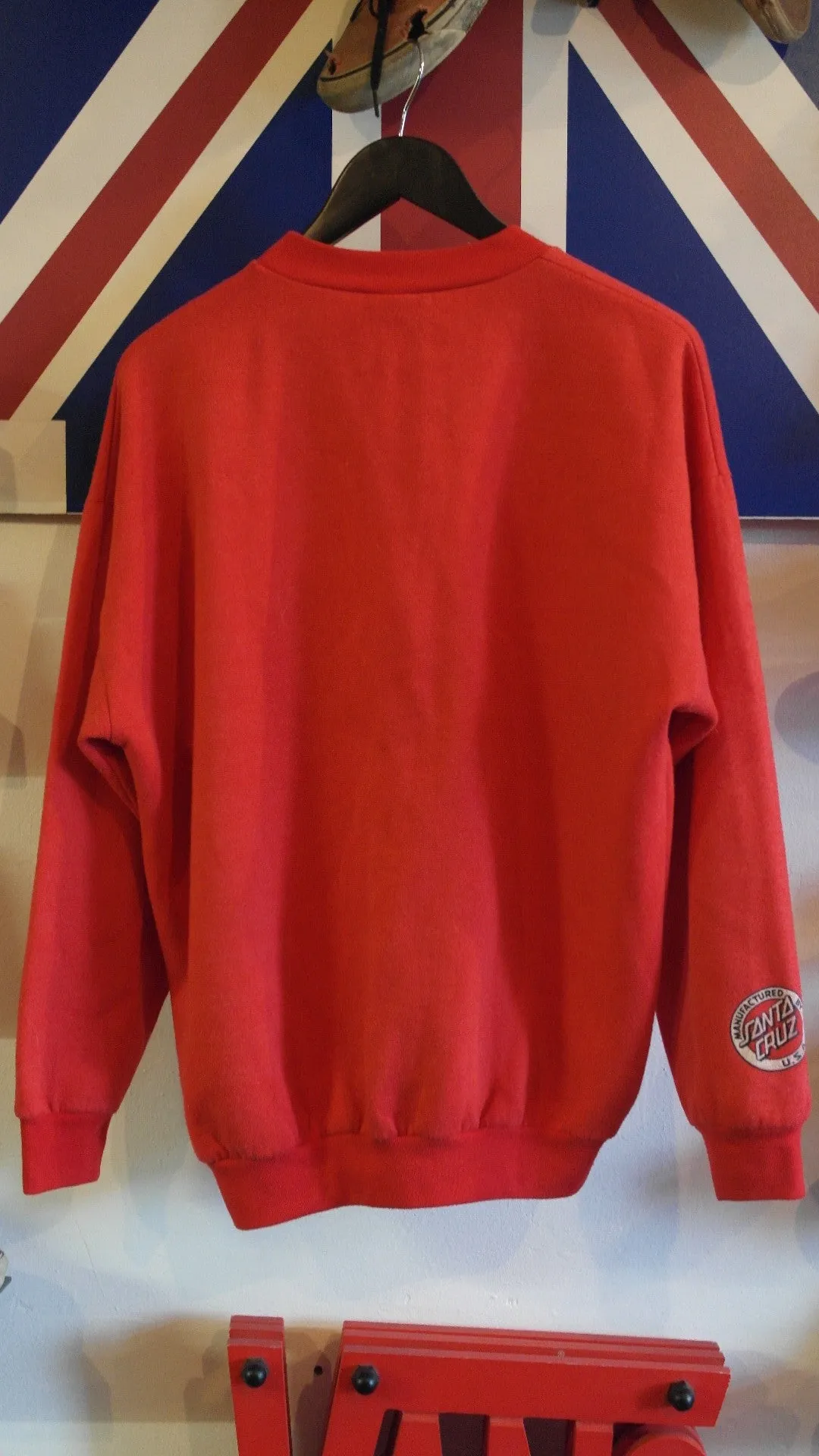 vintage santa cruz skateboards sweatshirt ~ XL