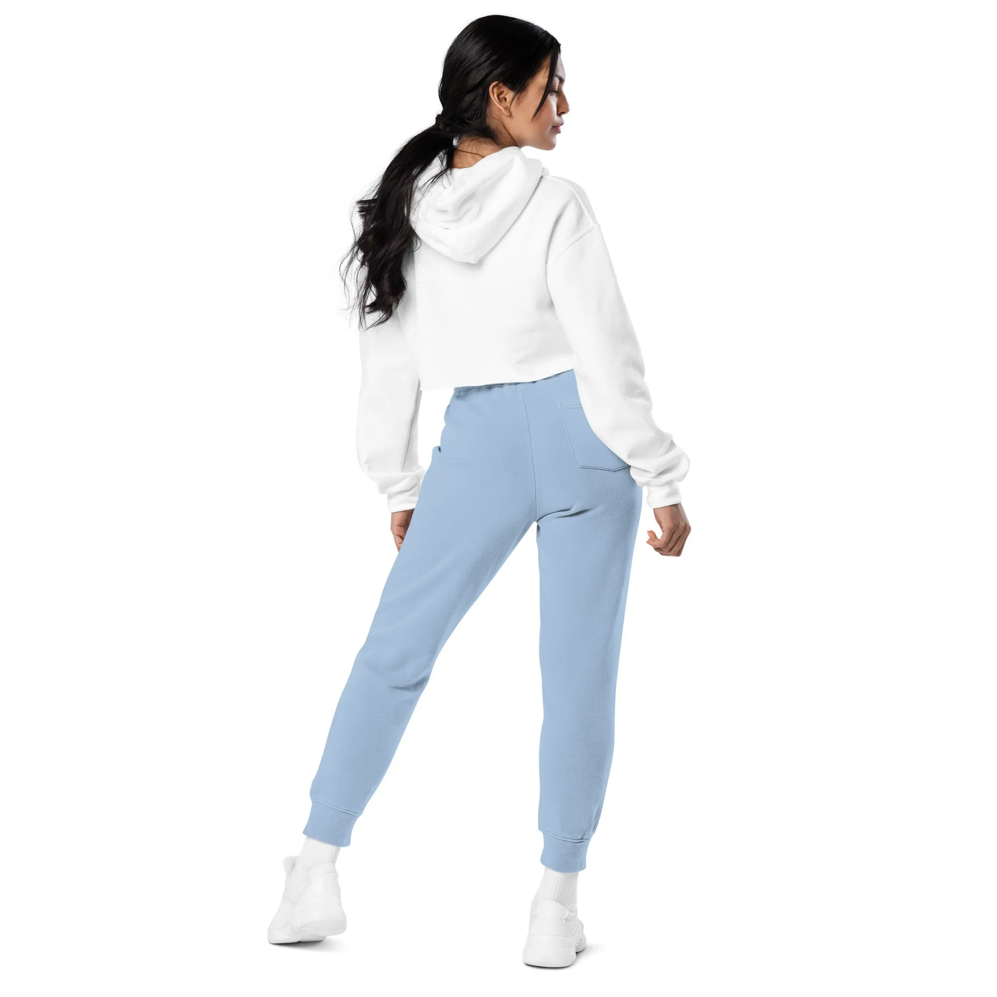 Vintage Vibes Joggers – Carolina Blue